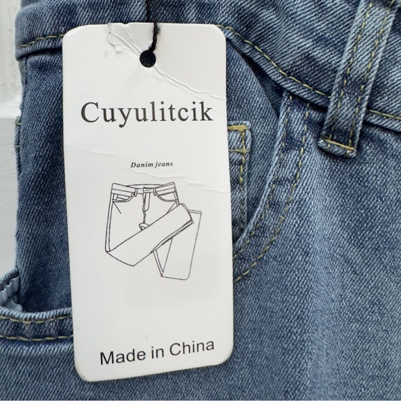 Cuyulitcik Fringe Statement Jeans Women’s 4XL - Picture 8 of 11